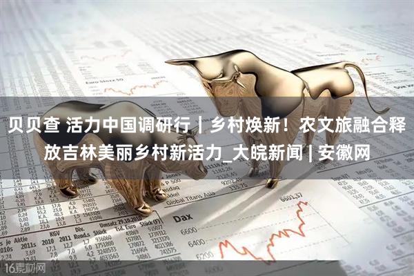 贝贝查 活力中国调研行｜乡村焕新！农文旅融合释放吉林美丽乡村新活力_大皖新闻 | 安徽网
