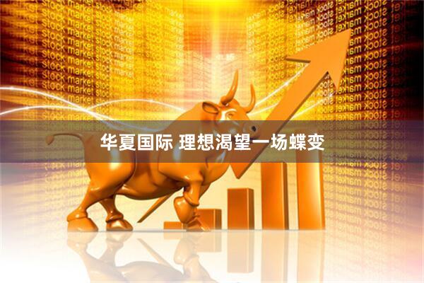 华夏国际 理想渴望一场蝶变