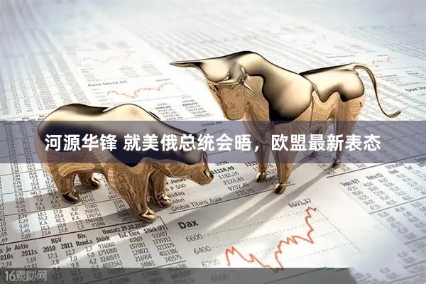 河源华锋 就美俄总统会晤，欧盟最新表态